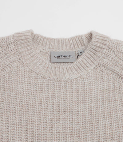 Carhartt Firth Knit Crewneck Sweatshirt - Fleur De Sel