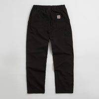 Carhartt Flint Pants in Dyed Black thumbnail