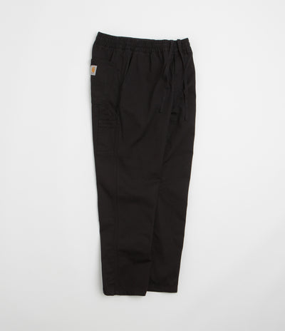 Carhartt Flint Pants in Dyed Black