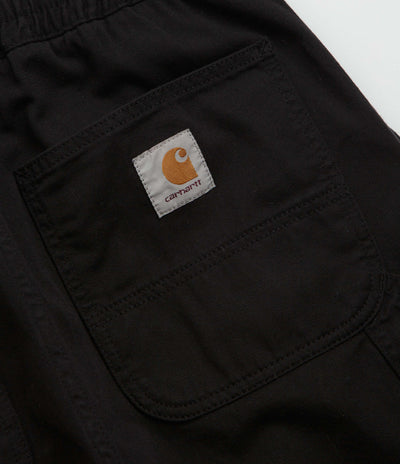Carhartt Flint Pants in Dyed Black