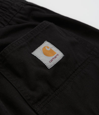 Carhartt Flint Pants in Dyed Black