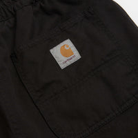 Carhartt Flint Shorts in Black thumbnail