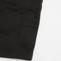 Carhartt Flint Shorts in Black thumbnail