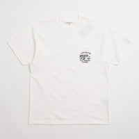 Carhartt Fragments Pocket T-Shirt in White and Black thumbnail