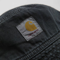 Carhartt Garrison Bucket Hat - Stone Dyed Black thumbnail