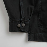 Carhartt Garrison Coat in Stone Dyed Black thumbnail