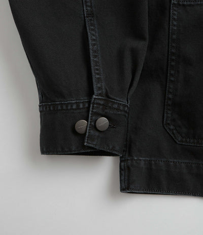 Carhartt Garrison Coat - Stone Dyed Black