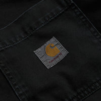 Carhartt Garrison Coat in Stone Dyed Black thumbnail
