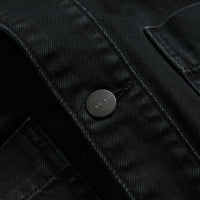 Carhartt Garrison Coat in Stone Dyed Black thumbnail