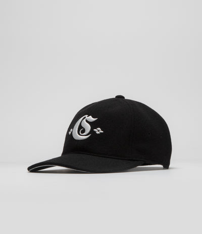Carhartt Greatest Hits Logo Cap in Black and Wax