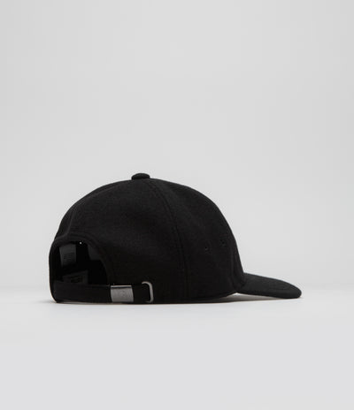 Carhartt Greatest Hits Logo Cap in Black and Wax