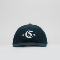 Carhartt Greatest Hits Logo Cap in Deep Lagoon and Wax thumbnail