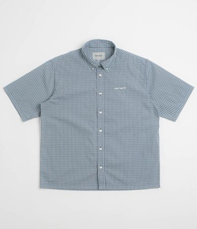 Carhartt Groff Short Sleeve Shirt - Blue River
