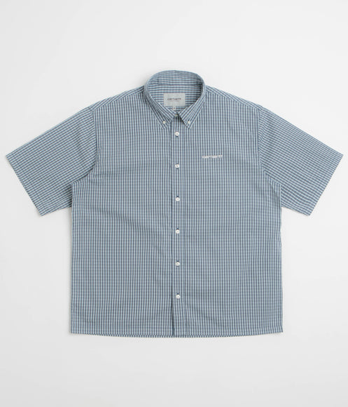 Carhartt Groff Short Sleeve Shirt - Blue River