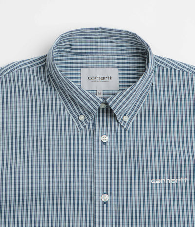 Carhartt Groff Short Sleeve Shirt - Blue River