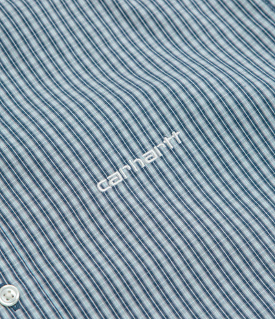 Carhartt Groff Short Sleeve Shirt - Blue River
