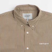 Carhartt Groff Short Sleeve Shirt - Hamilton Brown thumbnail