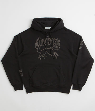 Carhartt Hackwork Hoodie - Black / Wall