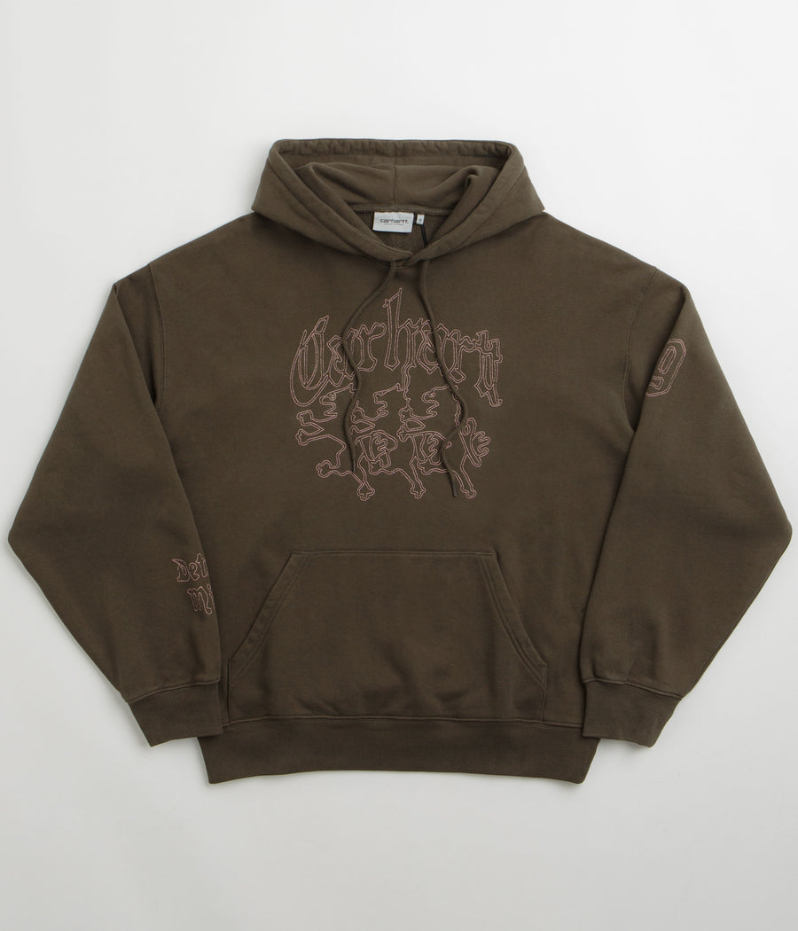 Carhartt Hackwork Hoodie - Vitola / Glassy Pink