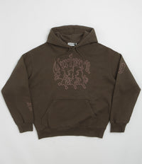 Carhartt Hackwork Hoodie in Vitola and Glassy Pink