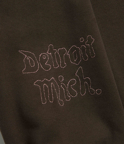 Carhartt Hackwork Hoodie in Vitola and Glassy Pink