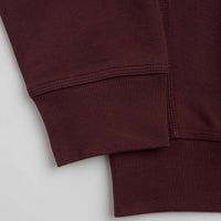 Carhartt Half Zip American Script Sweatshirt - Amarone thumbnail