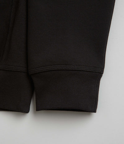 Carhartt Half Zip American Script Sweatshirt - Black