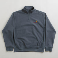 Carhartt Half Zip American Script Sweatshirt - Ore thumbnail