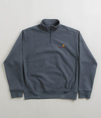 Carhartt Half Zip American Script Sweatshirt - Ore