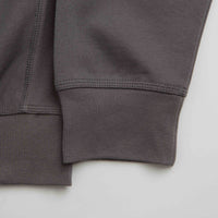 Carhartt Half Zip American Script Sweatshirt in Porphyry thumbnail