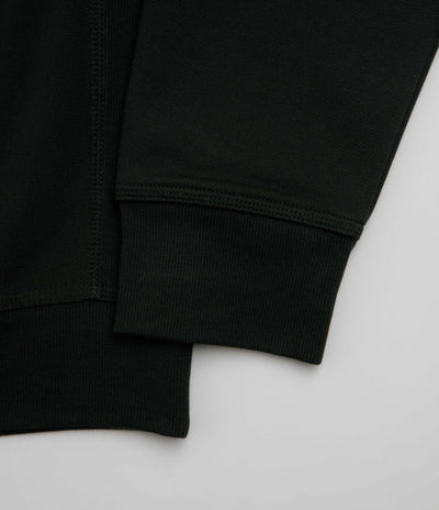Carhartt Half Zip American Script Sweatshirt - Raven