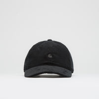 Carhartt Harlem Cap in Black and Black thumbnail