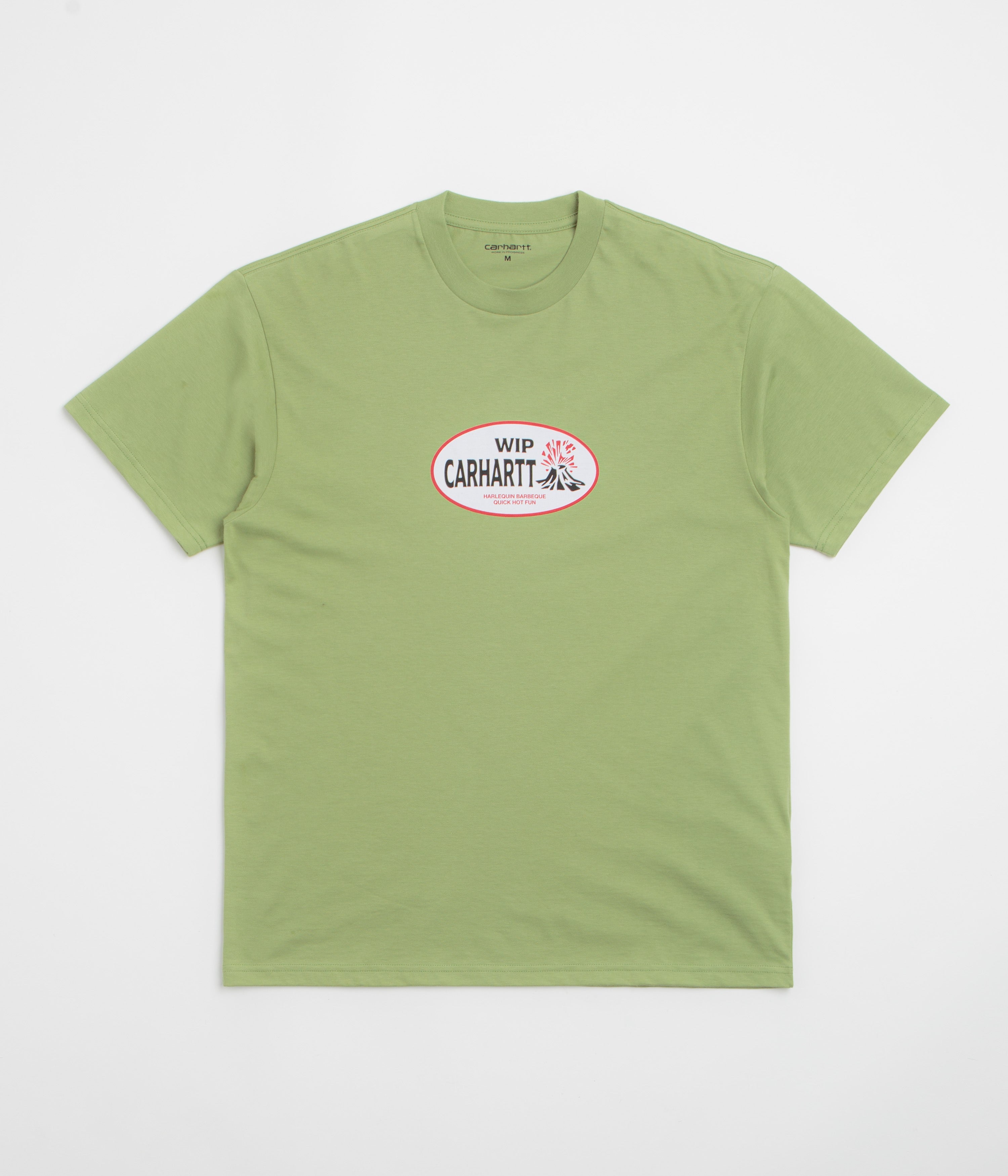 Carhartt Harlequin BBQ T-Shirt in Gentle Green