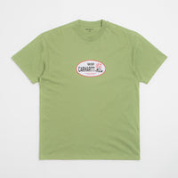 Carhartt Harlequin BBQ T-Shirt in Gentle Green thumbnail