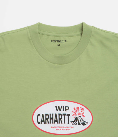 Carhartt Harlequin BBQ T-Shirt in Gentle Green