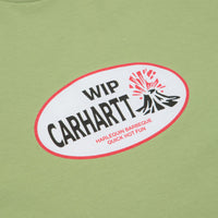 Carhartt Harlequin BBQ T-Shirt in Gentle Green thumbnail