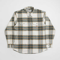 Carhartt Hawkins Shirt - Hawkins Check / Wax / Larch thumbnail
