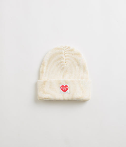 Carhartt Heart Beanie - Natural