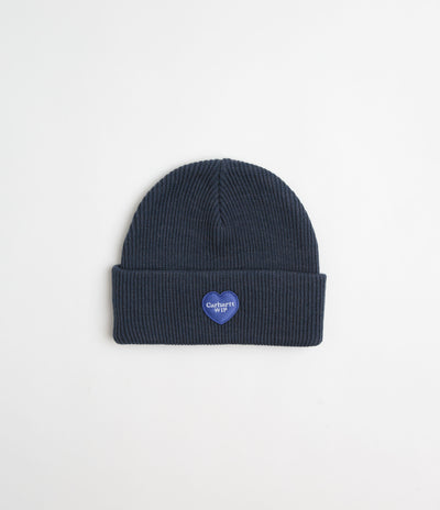 Carhartt Heart Patch Beanie - Blue