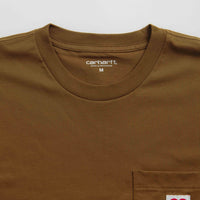 Carhartt Heart Pocket T-Shirt - Deep Hamilton Brown thumbnail