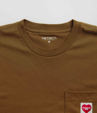 Carhartt Heart Pocket T-Shirt - Deep Hamilton Brown