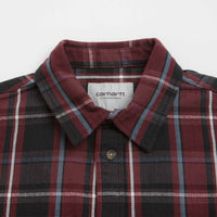 Carhartt Hobart Shirt in Hobart Check and Black thumbnail