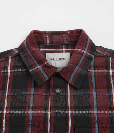 Carhartt Hobart Shirt in Hobart Check and Black