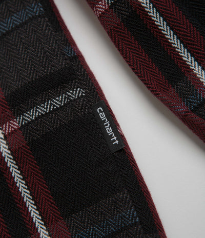 Carhartt Hobart Shirt in Hobart Check and Black