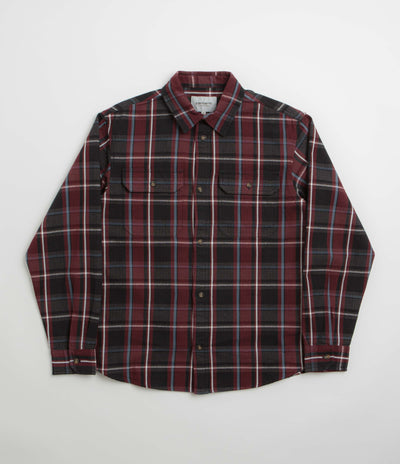 Carhartt Hobart Shirt in Hobart Check and Black