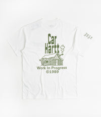 Carhartt Home T-Shirt - White / Dollar Green