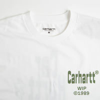 Carhartt Home T-Shirt - White / Dollar Green thumbnail