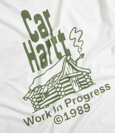 Carhartt Home T-Shirt - White / Dollar Green