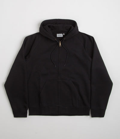Carhartt Hooded Chase Jacket in Black and Gold