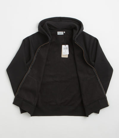 Carhartt Hooded Chase Jacket in Black and Gold